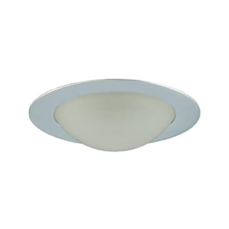 Gorgeousglow Aperture Low Voltage Shower Trim with Frosted Dome Chrome Finish 3 in. GO906369